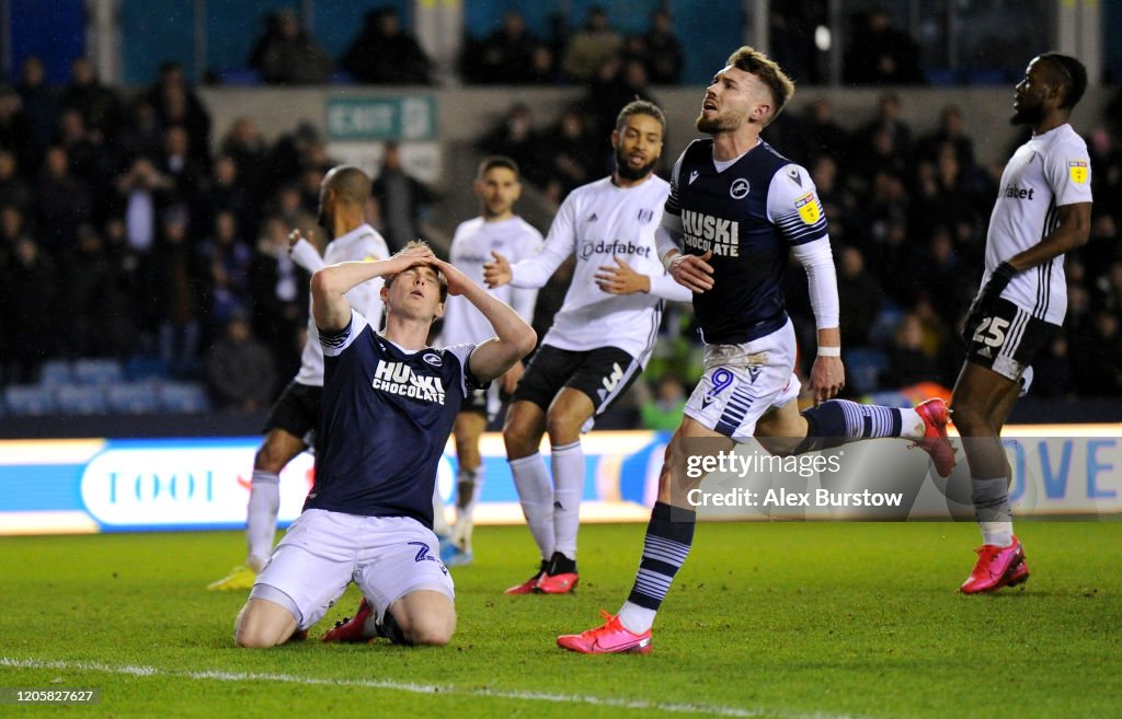 Millwall v Fulham - Sky Bet Championship