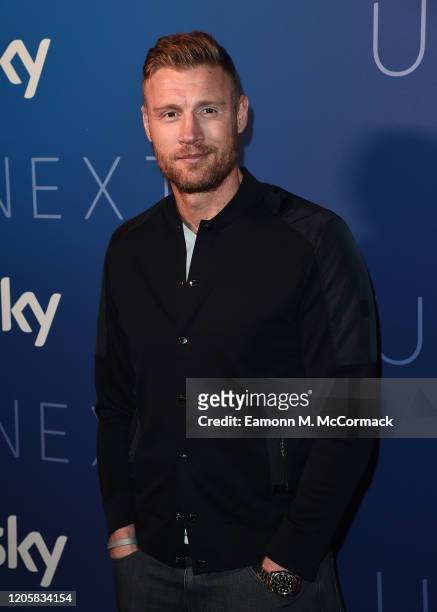 Freddie Flintoff attends the Sky Up Next 2020 at Tate Modern on February 12, 2020 in London, England.