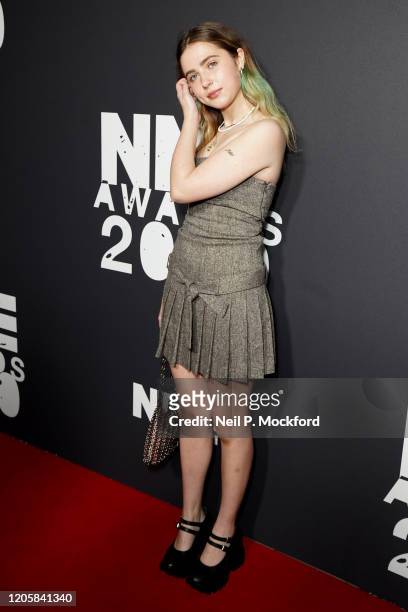 Clairo attends the NME Awards 2020 at O2 Academy Brixton on February 12, 2020 in London, England.