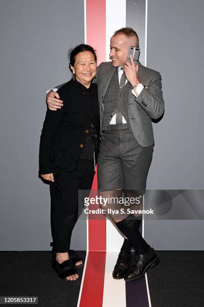 Nian Fish and Designer Thom Browne demonstrate the new Samsung Galaxy Z Flip Thom Browne Edition in a groundbreaking foldable smartphone experience...