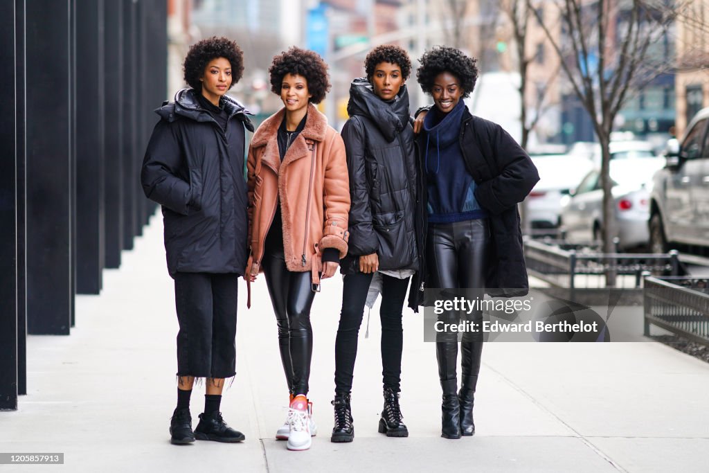 Street Style - Day 7 - New York Fashion Week February 2020