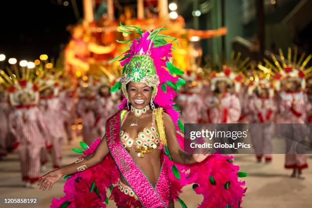 sweet brazilian carnaval - parade stock pictures, royalty-free photos & images