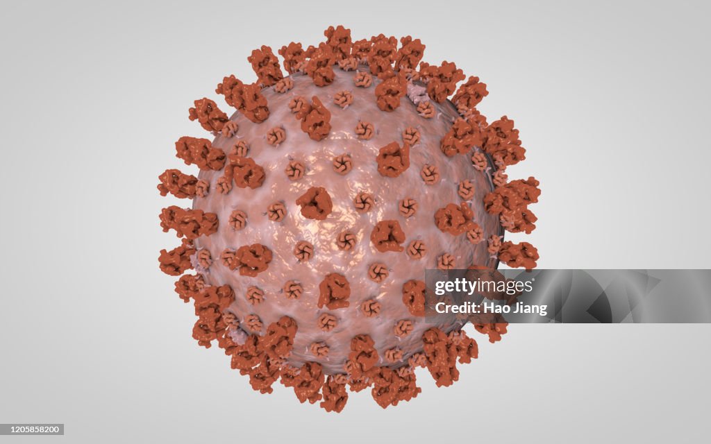 3D model of COVIP-19 Coronavirus
