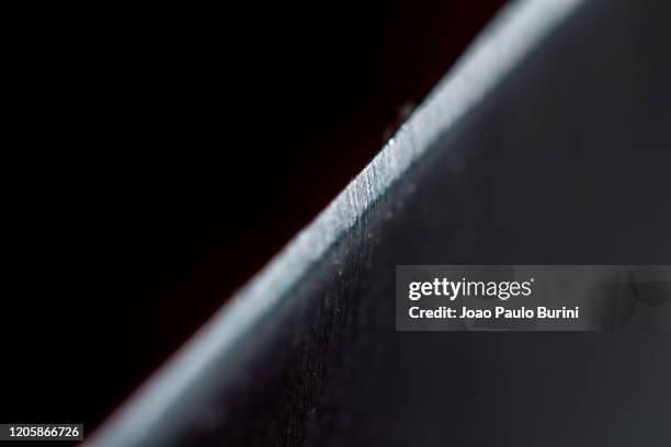 close-up of a knife edge - blade stock pictures, royalty-free photos & images