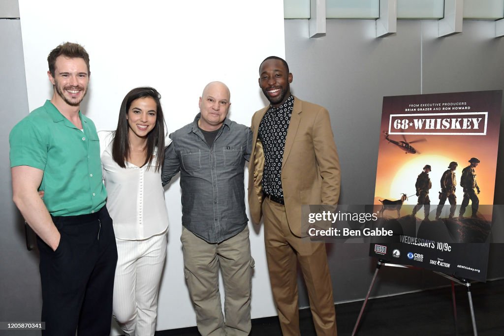 Paramount Network 68 Whiskey USO Screening Event At ViacomCBS NYC Headquarters On February 12, 2020
