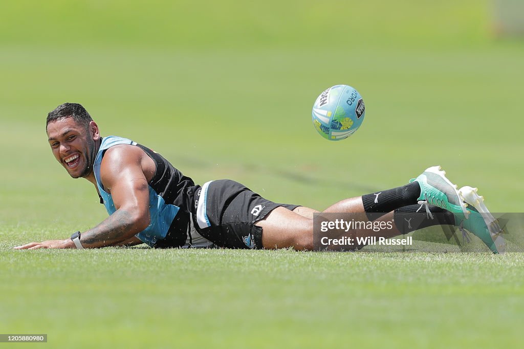 Cronulla Sharks Training Session