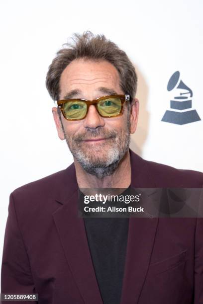 Huey Lewis attends A Conversation With Huey Lewis at The GRAMMY Museum on February 12, 2020 in Los Angeles, California.