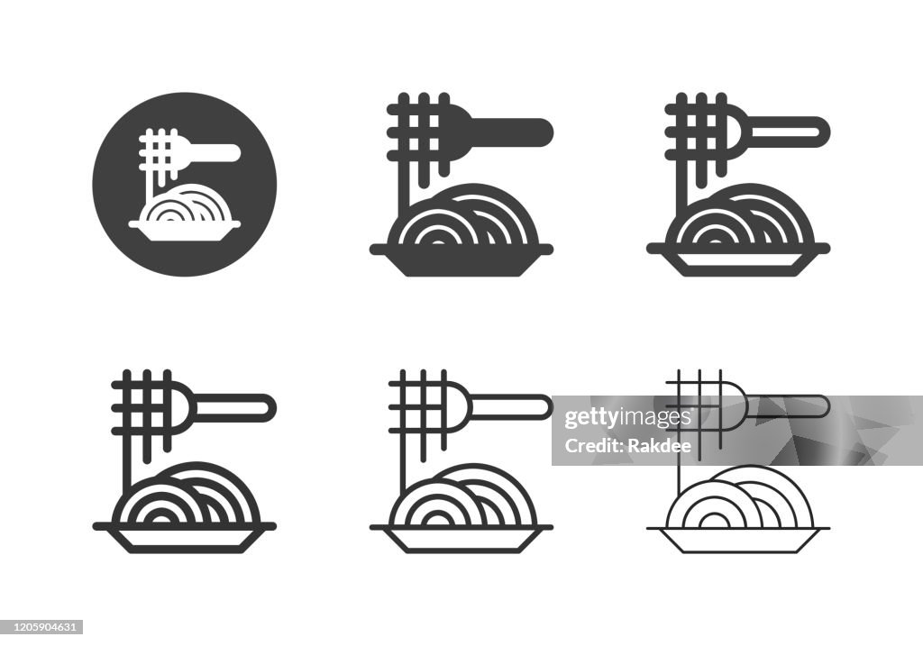Spaghetti Icons - Multi Series