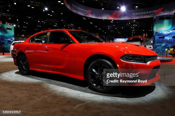 Dodge Charger is on display at the 112th Annual Chicago Auto Show at McCormick Place in Chicago, Illinois on February 7, 2020. "n