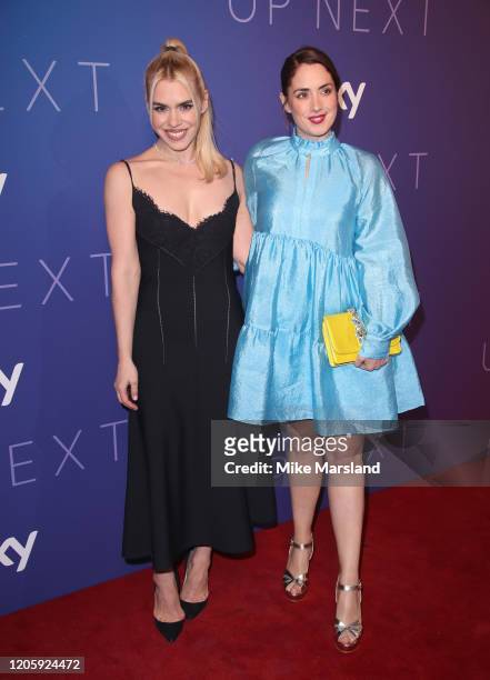 Billie Piper and Lucy Prebble attend the Sky Up Next 2020 at Tate Modern on February 12, 2020 in London, England.