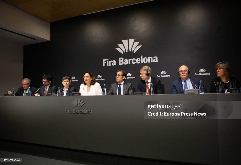 Press Conference To Inform About The Cancellation Of Mobile World Congress In Barcelona