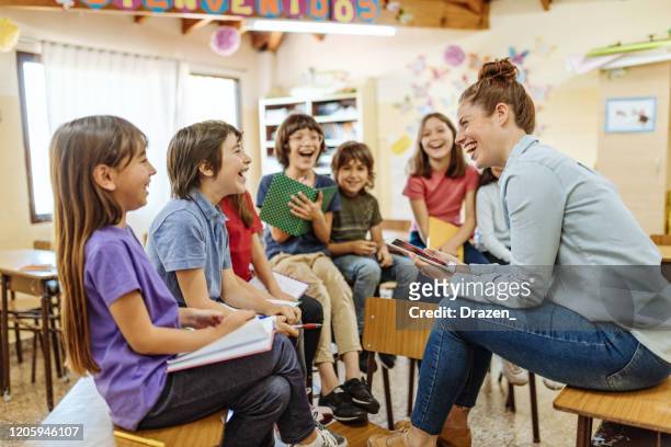 primary school - teacher stock pictures, royalty-free photos & images