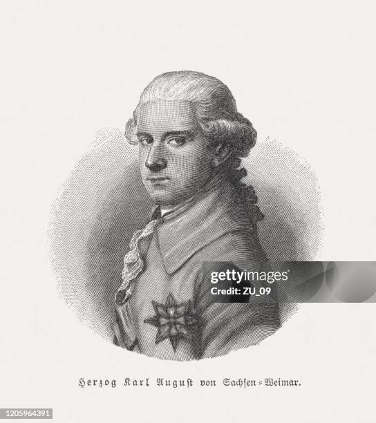 Carl August 25 Karl August Grand Duke Of Saxe Weimar Eisenach Stock Photos, High ...