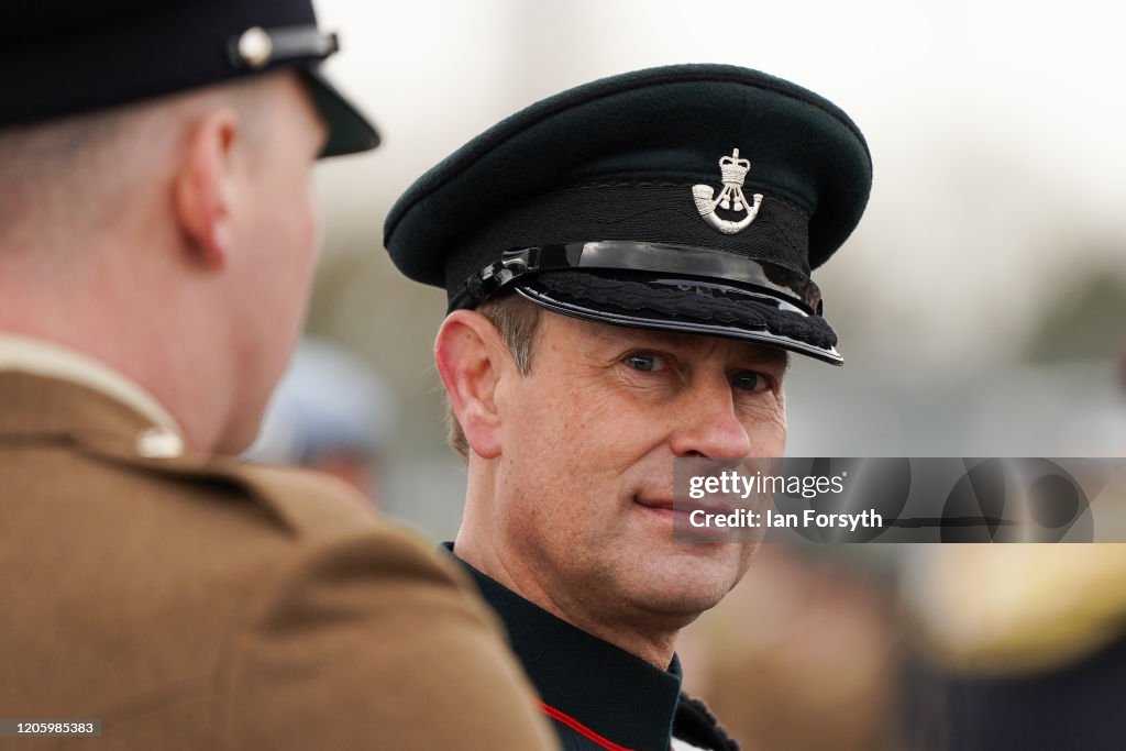 Prince Edward Attends The Army Foundation College Graduation Parade In Harrogate