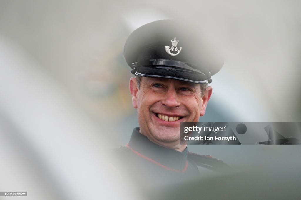 Prince Edward Attends The Army Foundation College Graduation Parade In Harrogate