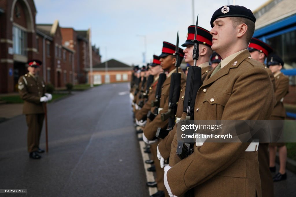 Prince Edward Attends The Army Foundation College Graduation Parade In Harrogate