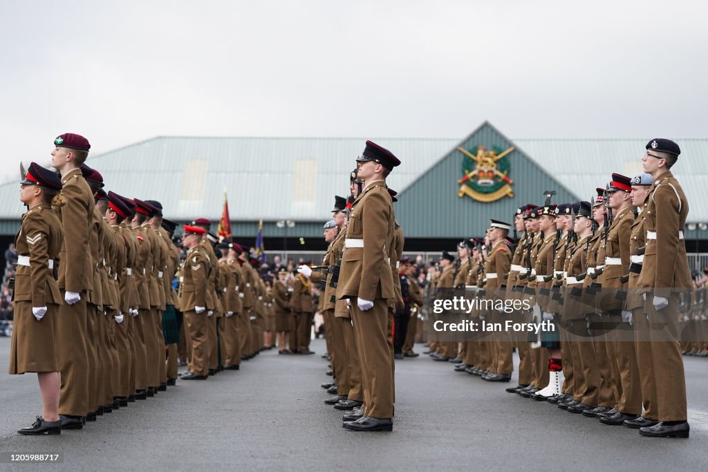 Prince Edward Attends The Army Foundation College Graduation Parade In Harrogate