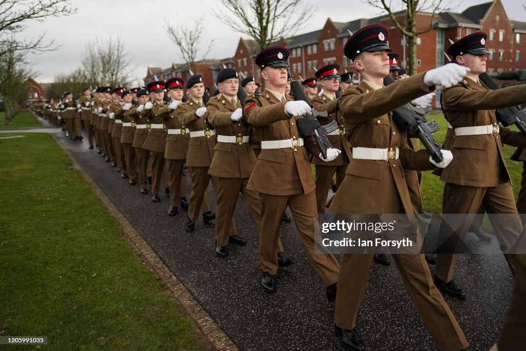 Prince Edward Attends The Army Foundation College Graduation Parade In Harrogate