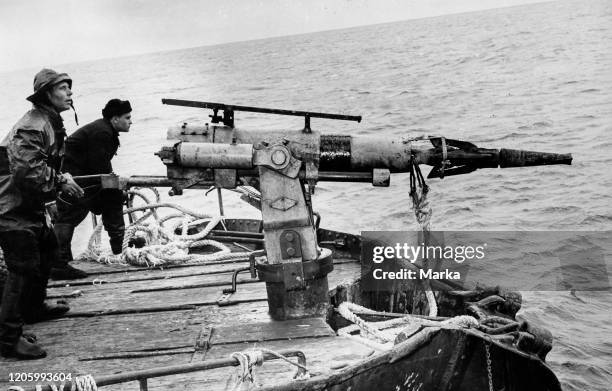 Whalers. Russia. 1960.