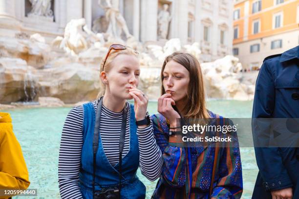 a lucky coin - coin fountain stock pictures, royalty-free photos & images