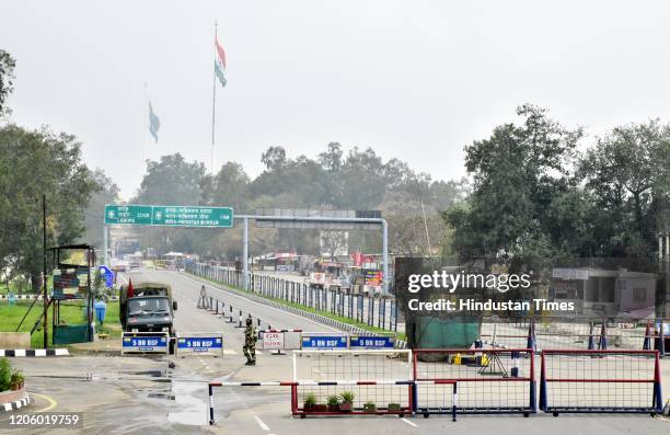 High Check Post Wagah Border Check Post Photos and Premium High Res Pictures - Getty Images