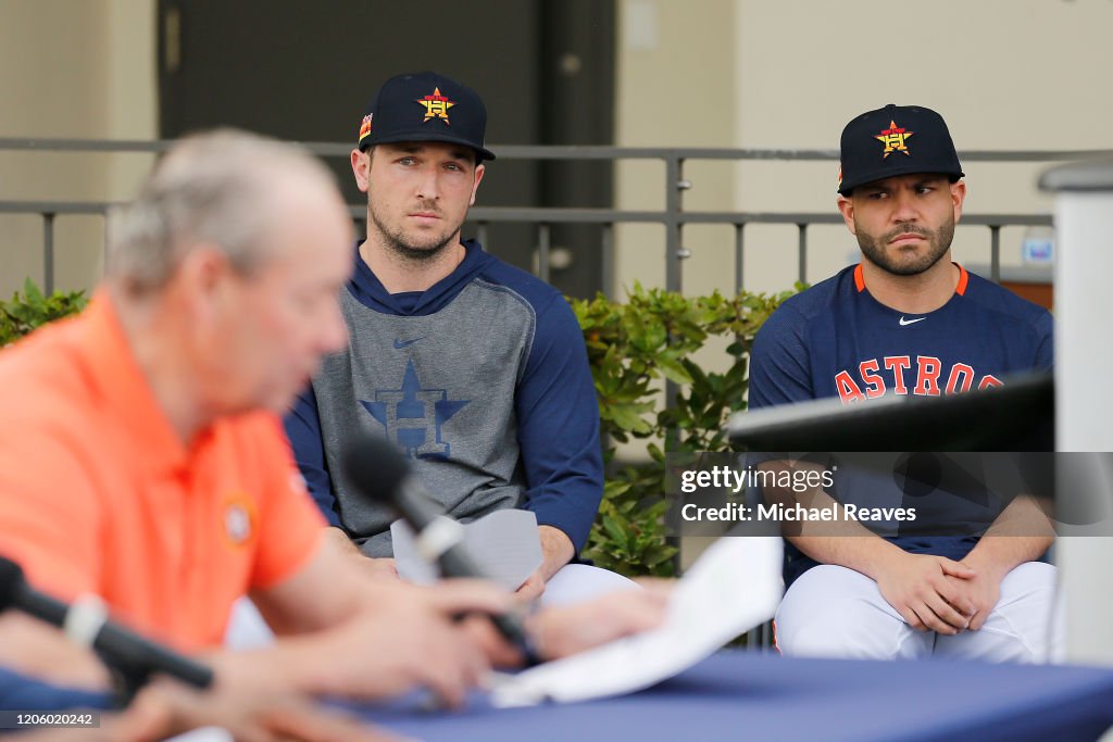 Houston Astros Media Availability