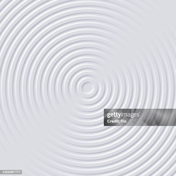 Achtergrond Van De Abstracte Rimpelingencirkel, Stockfoto