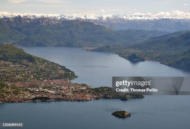 lake maggiore - lago maggiore stock-fotos und bilder