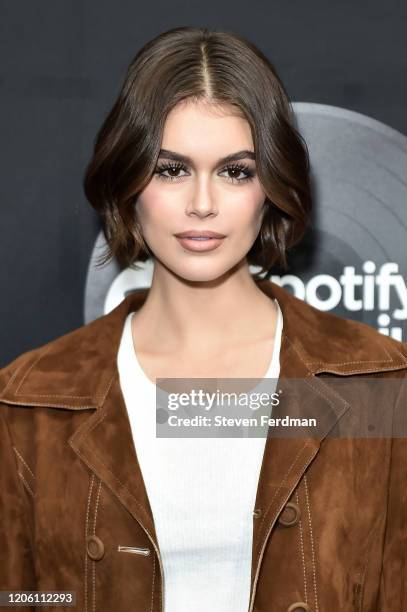 Kaia Gerber attends Hulu's "High Fidelity" New York premiere at Metrograph on February 13, 2020 in New York City.