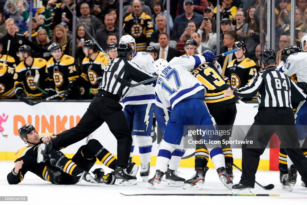 NHL: MAR 07 Lightning at Bruins