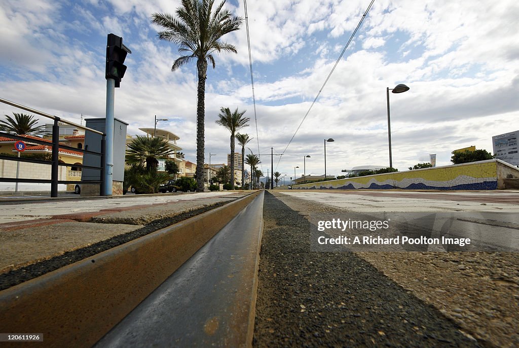 Lines on road