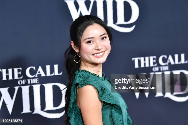 Ashley Liao attends the Premiere of 20th Century Studios' "The Call of the Wild" at El Capitan Theatre on February 13, 2020 in Los Angeles,...