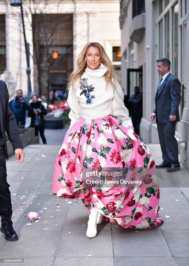 Celebrity Sightings in New York City - March 8, 2020