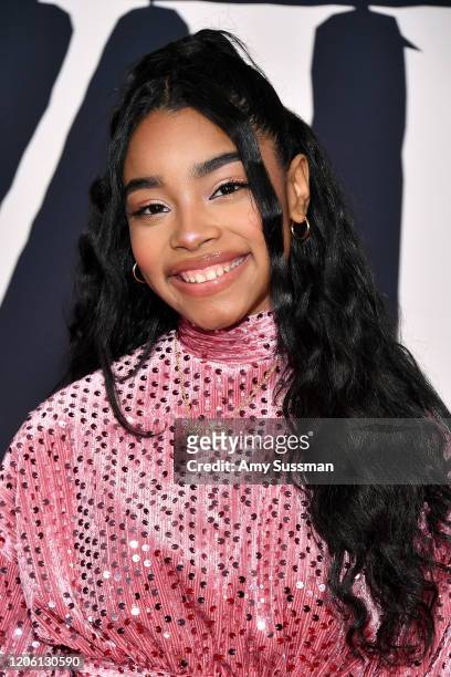 Jadah Marie attends the Premiere of 20th Century Studios' "The Call of the Wild" at El Capitan Theatre on February 13, 2020 in Los Angeles,...