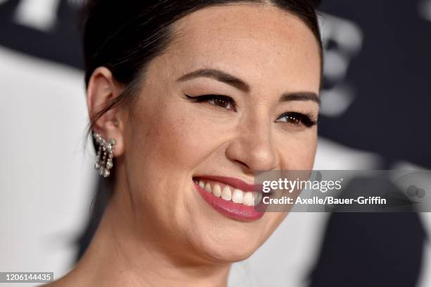 Cara Gee attends the Premiere of 20th Century Studios' "The Call of the Wild" at El Capitan Theatre on February 13, 2020 in Los Angeles, California.