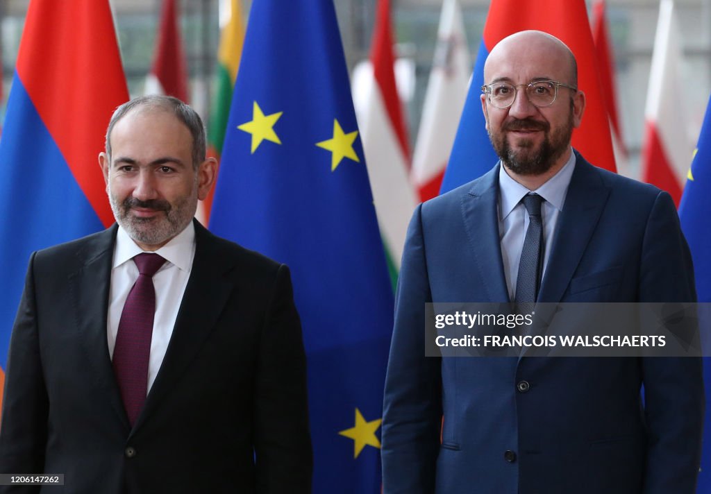 BELGIUM-EU-ARMENIA-DIPLOMACY