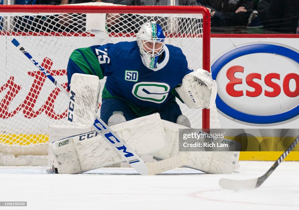 Calgary Flames v Vancouver Canucks