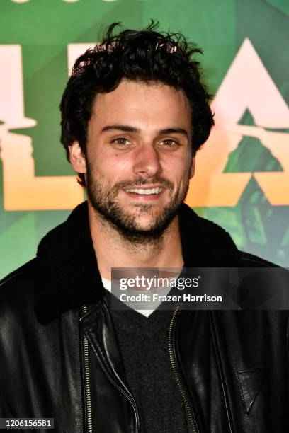 Jack Falahee attends Cirque Du Soleil VOLTA Equality Night Benefiting Los Angeles LGBT Center at Dodger Stadium on February 13, 2020 in Los Angeles,...