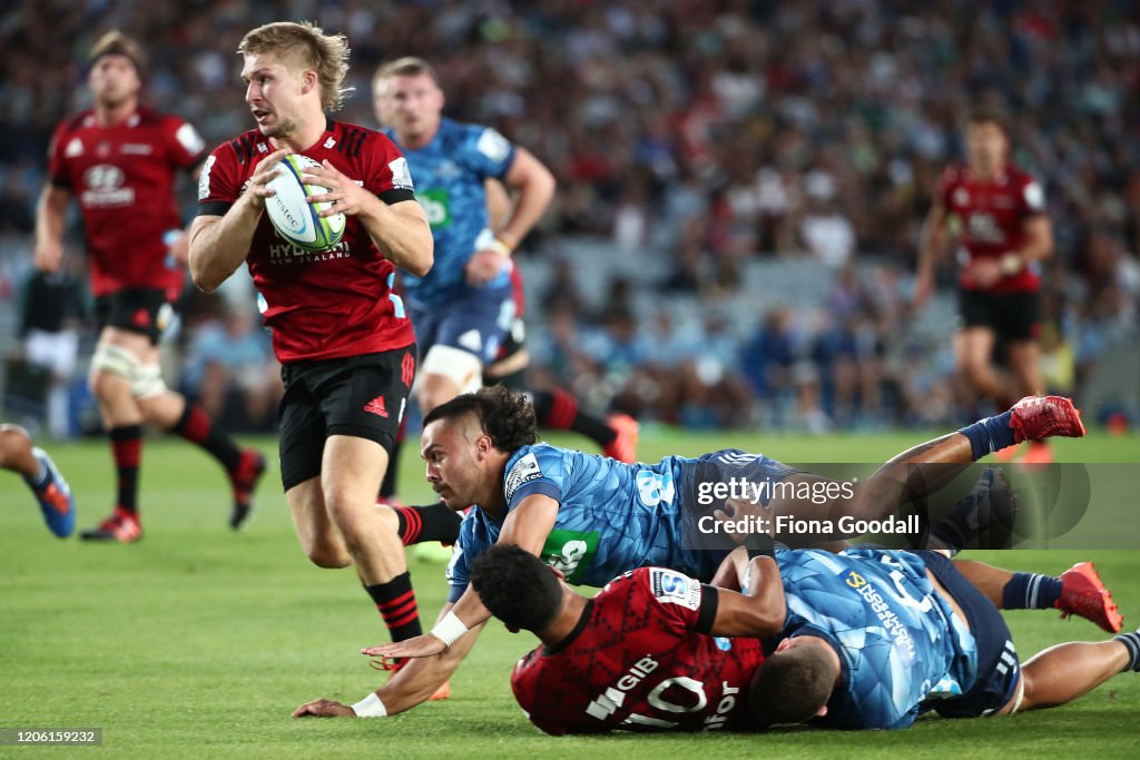 Super Rugby Rd 3 - Blues v Crusaders