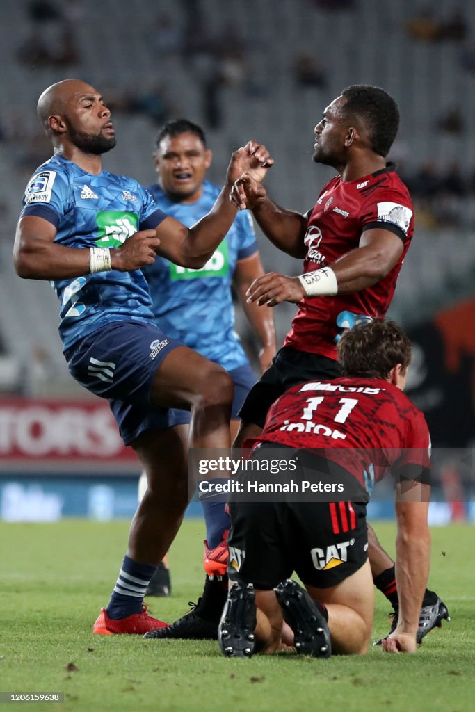 Super Rugby Rd 3 - Blues v Crusaders