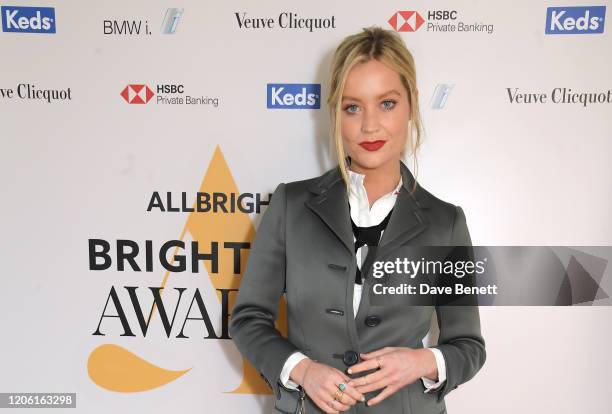Laura Whitmore attends AllBright's inaugural BrightList Awards 2020 at all-female members club The AllBright Mayfair on March 9, 2020 in London,...