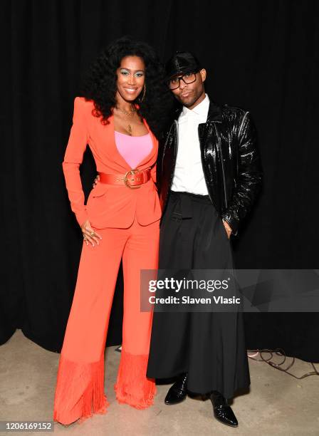 Moana Luu, ESSENCE Chief Content and Creative Officer and Law Roach, Image Architect attend ESSENCE Fashion House Presented By Target at Union West...