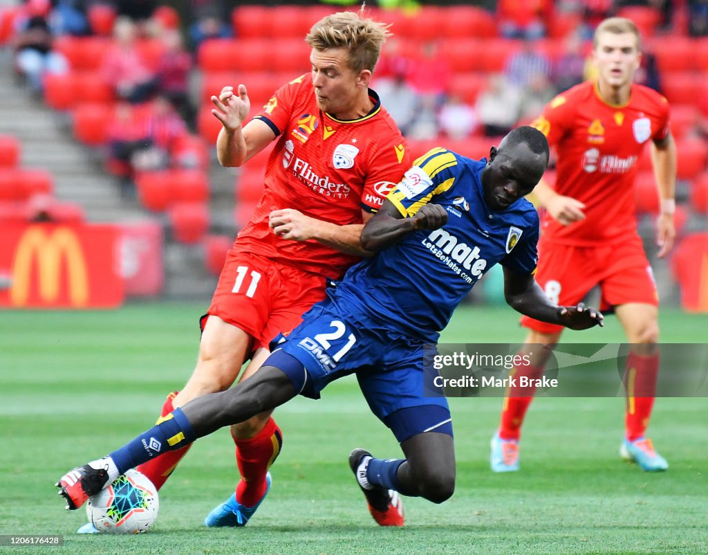 A-League Rd 19 - Adelaide v Central Coast