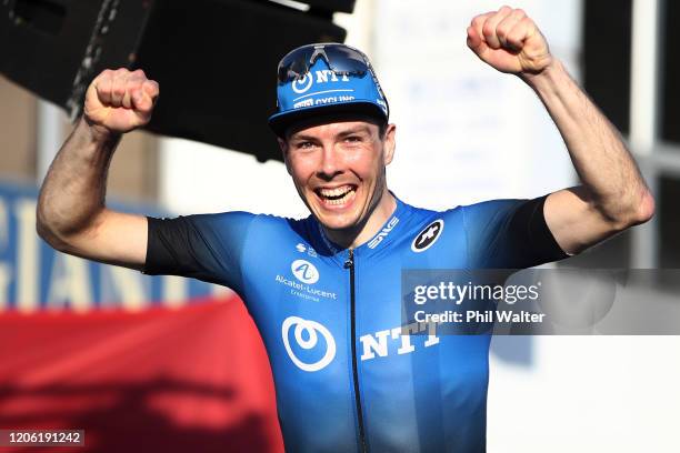 Podium / Max Walscheid of Germany and Team NTT Pro Cycling / Celebration / during the 25th Le Tour de Langkawi 2020, Stage 8 a 108,5km stage from...