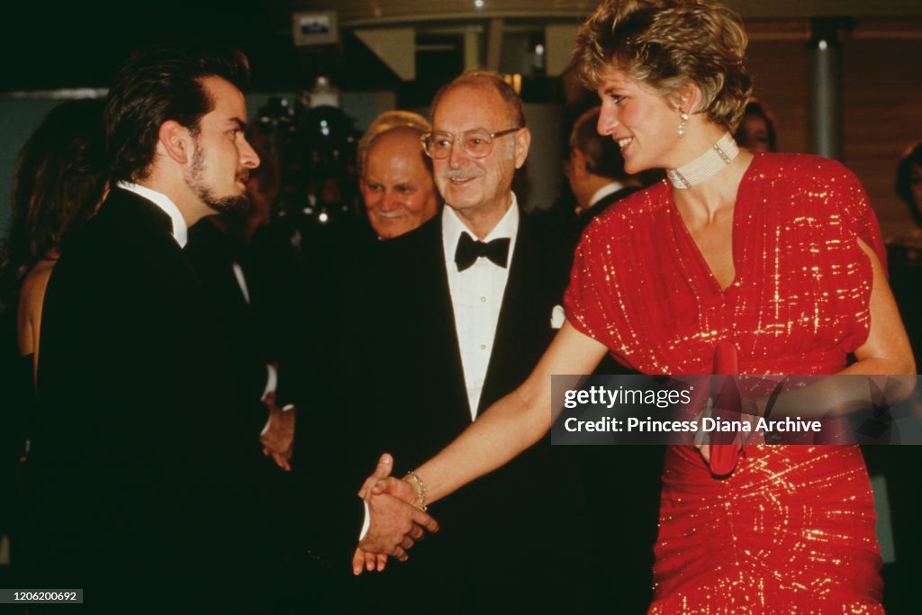 Diana At Hot Shots! Premiere