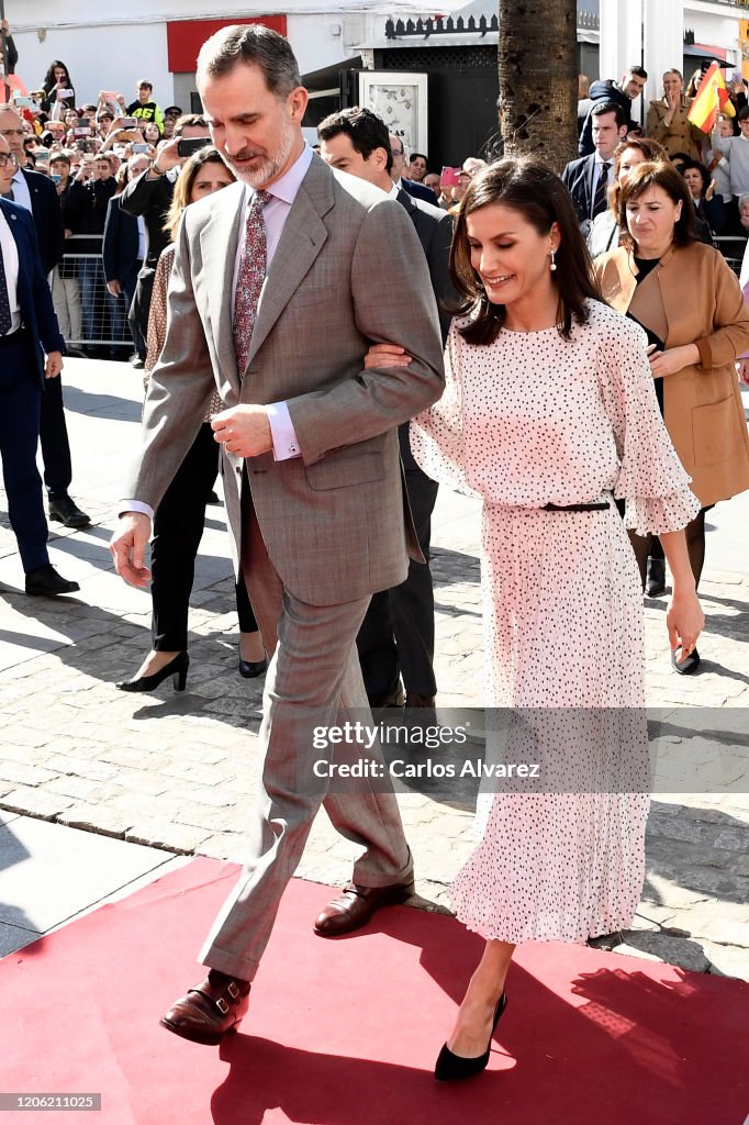 Spanish Royals Visit Almonte