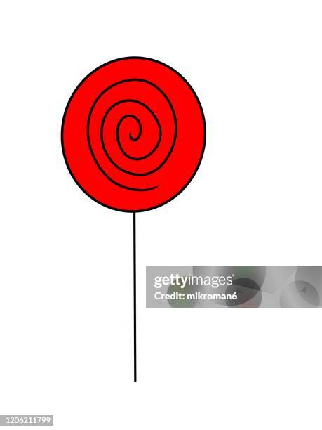 drawn red lollipop - cartoon lollipop stock pictures, royalty-free photos & images