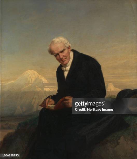 Baron Alexander von Humboldt , 1859. Artist Julius Schrader.