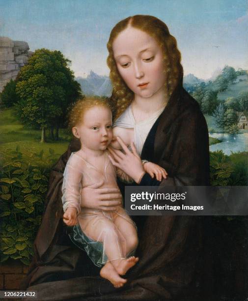 Virgin and Child, circa 1520. Artist Simon Bening.