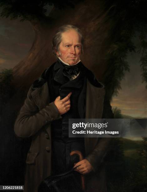 Henry Clay, 1843. Artist Theodore Sydney Moise.